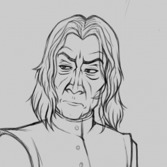 FANART - HP - Snape Ruff Roughs 1