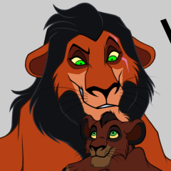 FANART - TLK - Scar And Kovu 1