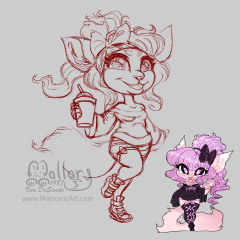 COMMISSION - Angeleina 1 WIP