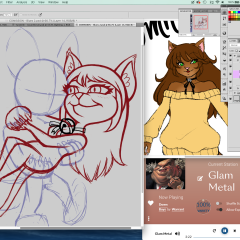 COMMISSION - Nov 19 Screengrab Chibi WIP 