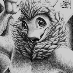 COMMISSION - Dream-Treader 1 GreyBG