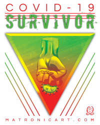 GRAPHIC DESIGN - COVID19 Survivor Tee 1